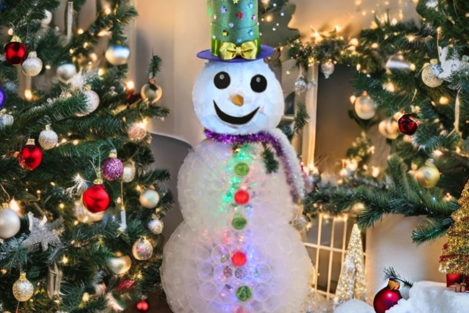 5 Plastic Cup Snowman Ideas