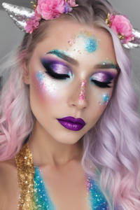 DIY Unicorn Eye Makeup Step by Step - DIY Cuteness