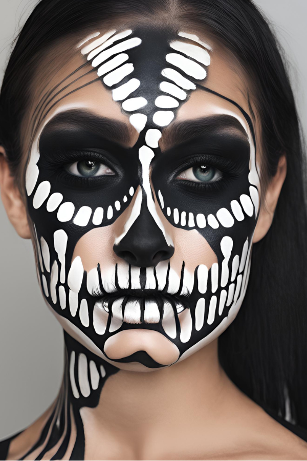 5 Skeleton Makeup Ideas