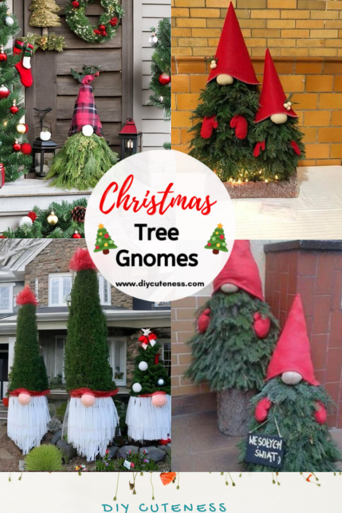 DIY Tree Gnomes - DIY Cuteness Christmas Decorations