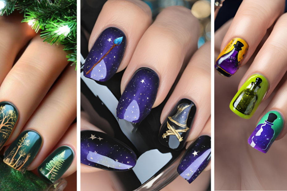 5 Wizard Nail Art Ideas