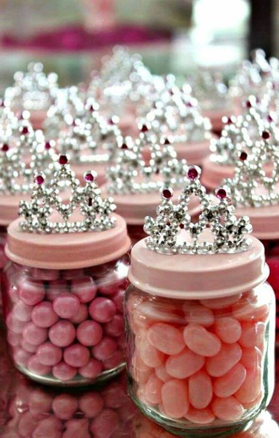 Princess Candy Jars