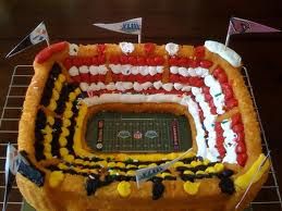 Superbowl party cake