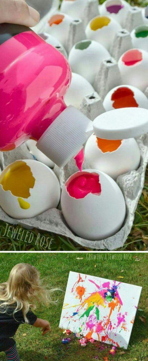 Painting With Eggs