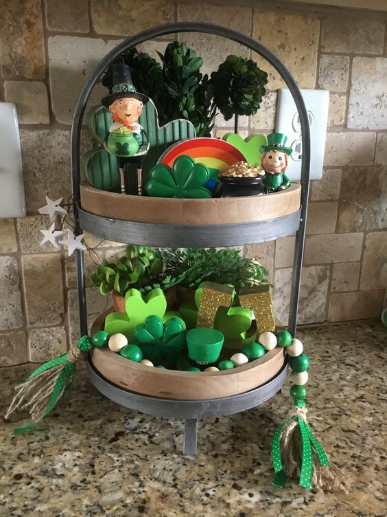 St Patrick’s Day Tiered Tray