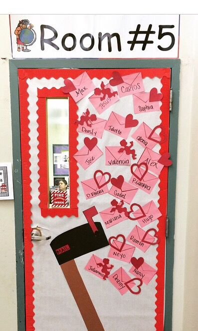 Creative Valentine's Day Classroom Door Decor Ideas