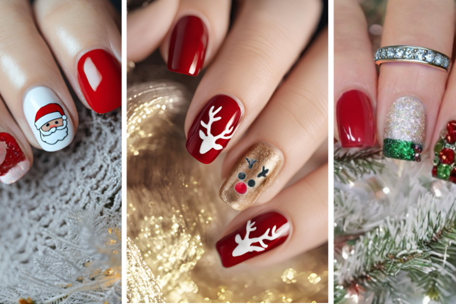 10 Christmas Nail Art Ideas