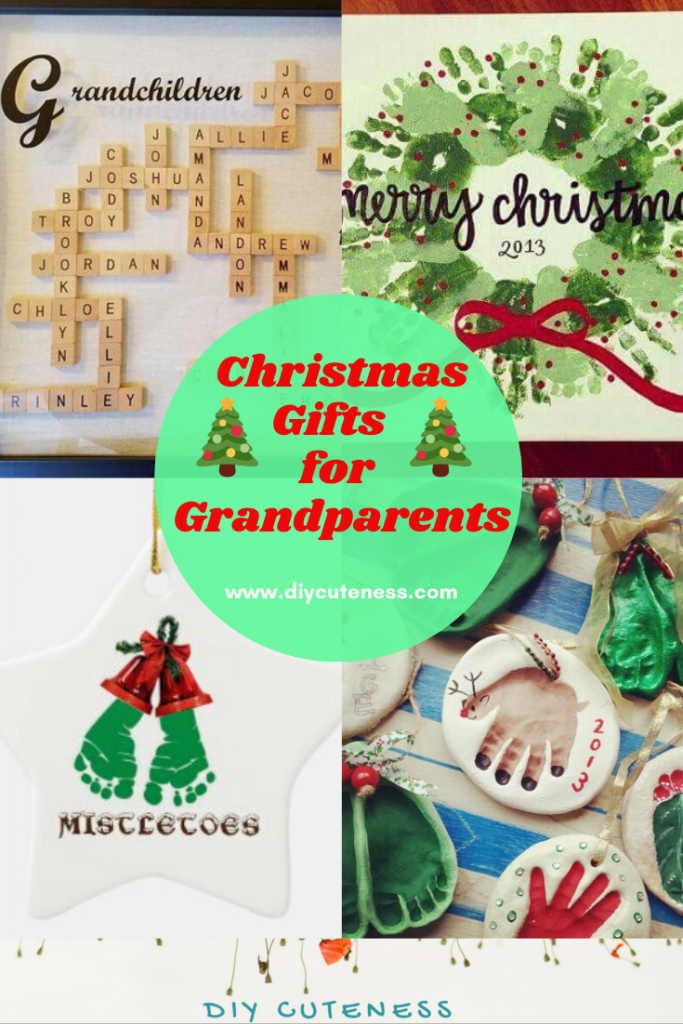 DIY Christmas Gifts for Grandparents DIY Cuteness