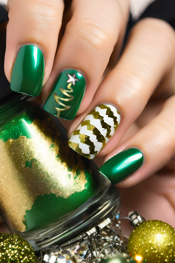 10 Christmas Nail Art Ideas