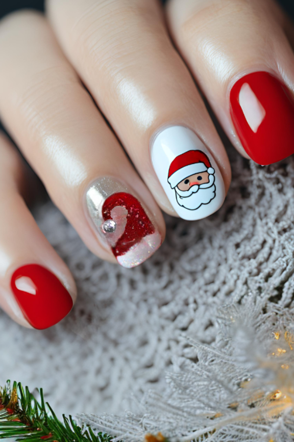 10 Christmas Nail Art Ideas