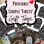 wedding wine gift tags