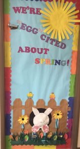 Easter Classroom Door Decor - DIY Cuteness