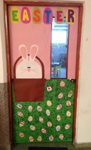 Easter Classroom Door Decor - DIY Cuteness