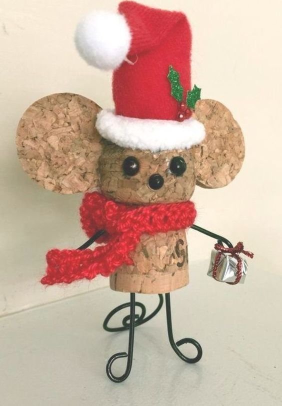 Wine Cork Christmas Crafts