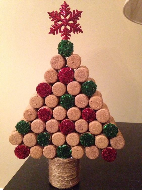 Wine Cork Christmas Crafts