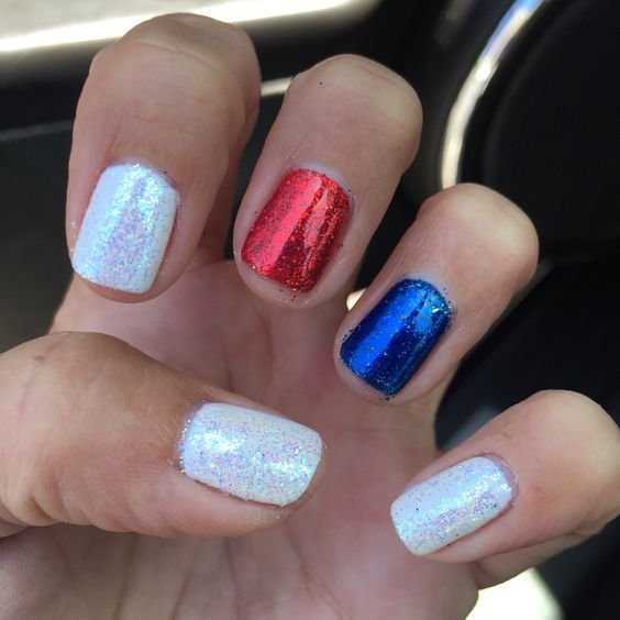 Festive Firecrackers Nails