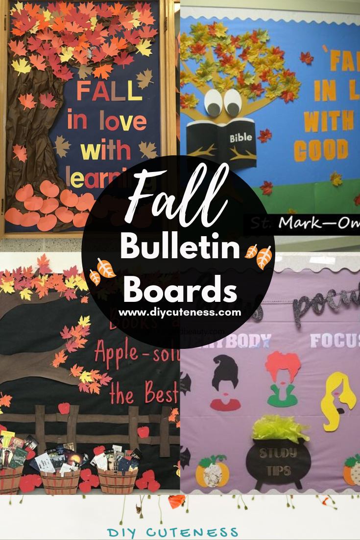 Fall Bulletin Board Ideas DIY Cuteness