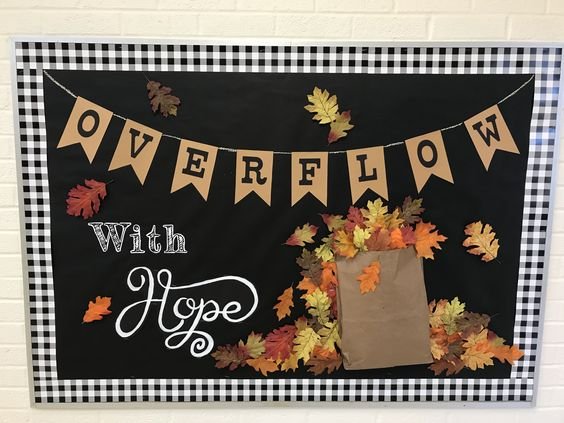 fall poster board ideas