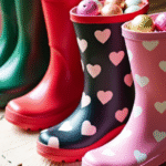 non-traditional Easter basket, Easter gifts for grandkids, Easter boot basket ideas.