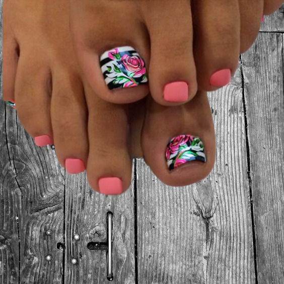 Best Summer Toe Nail Designs, via WordPress bit.ly/2IGrYzJ