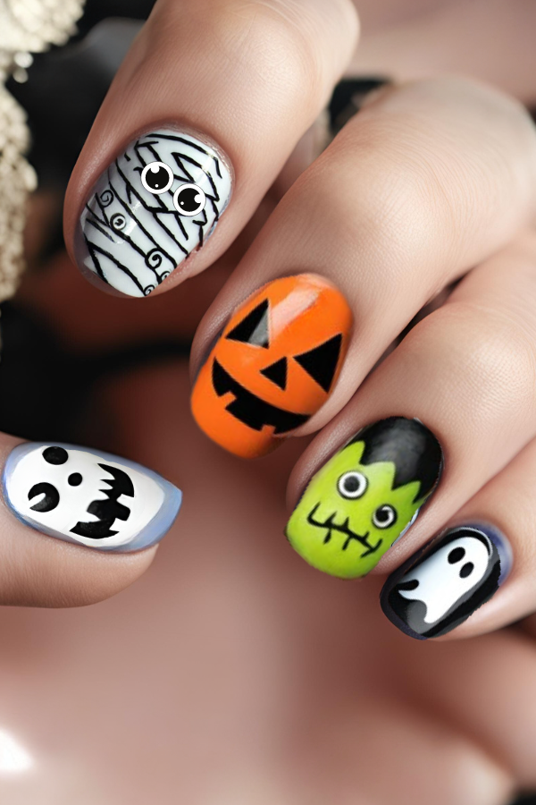 10 Hauntingly Good Halloween Nail Designs