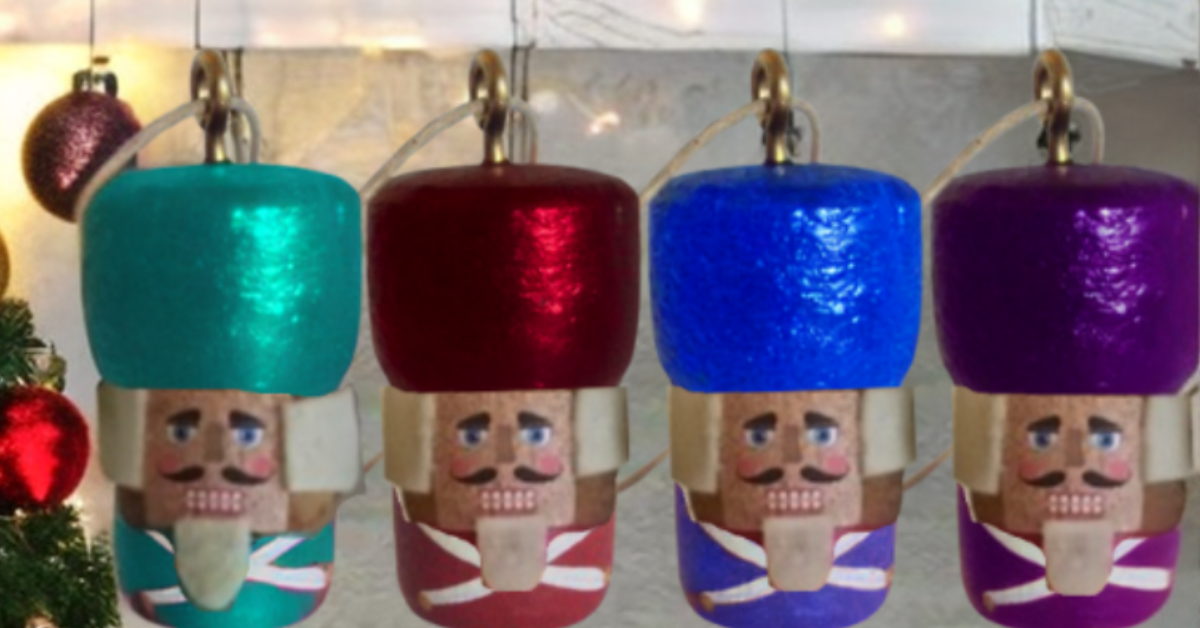 9 Cute Christmas Cork Crafts