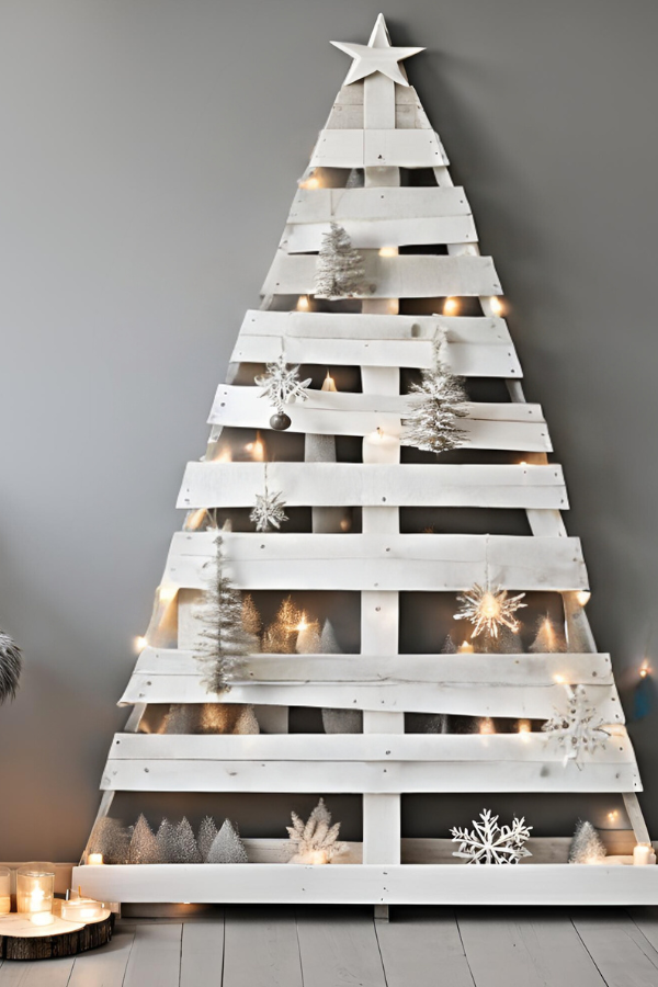 10 Pallet Christmas Tree Ideas