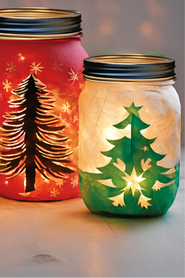 8 Mason Jar Ideas for Christmas