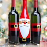 5 DIY Wine Bottle Christmas Crafts