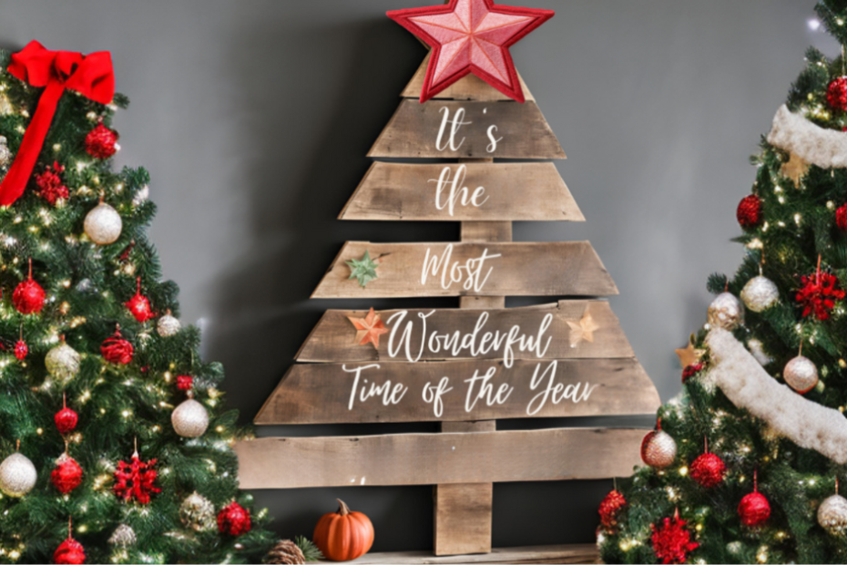 10 Pallet Christmas Tree Ideas