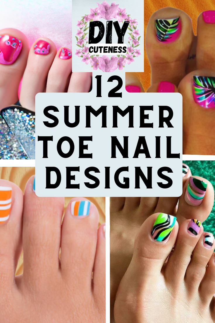 Awesome White And Black Toe Nail Designs View @[Summer Nai… | Flickr